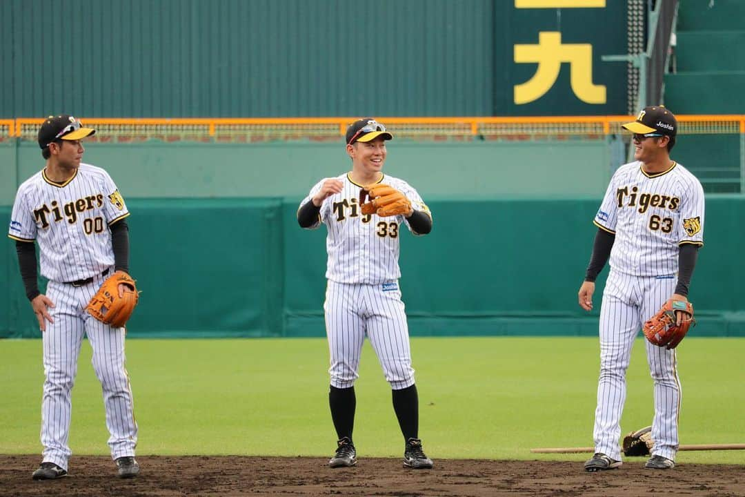 阪神タイガースさんのインスタグラム写真 - (阪神タイガースInstagram)「10月25日、甲子園球場での秋季練習の様子です！ #髙濱祐仁 選手 #渡邉諒 選手 #原口文仁 選手 #糸原健斗 選手 #板山祐太郎 選手 #長坂拳弥 選手 #中野拓夢 選手 #梅野隆太郎 選手 #北條史也 選手 #山本泰寛 選手 #平田勝男 ヘッド #秋季練習  #阪神タイガース」10月25日 14時51分 - hanshintigers_official