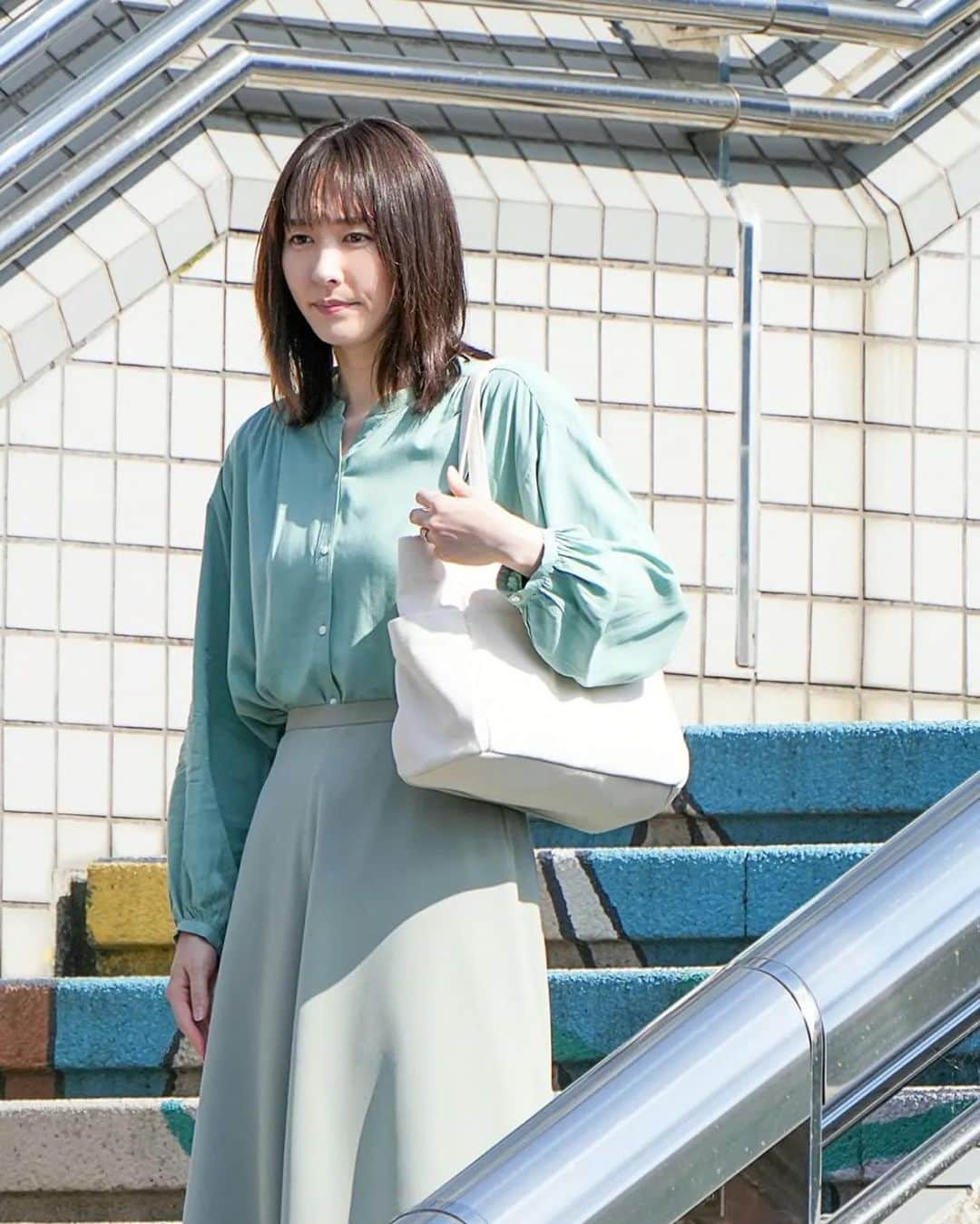 新垣結衣（ファンアカウント）のインスタグラム：「- 映画『正欲』ロケ🎥  2023年 全国ロードショー  #新垣結衣 #ガッキー  #yuiaragaki #aragakiyui」