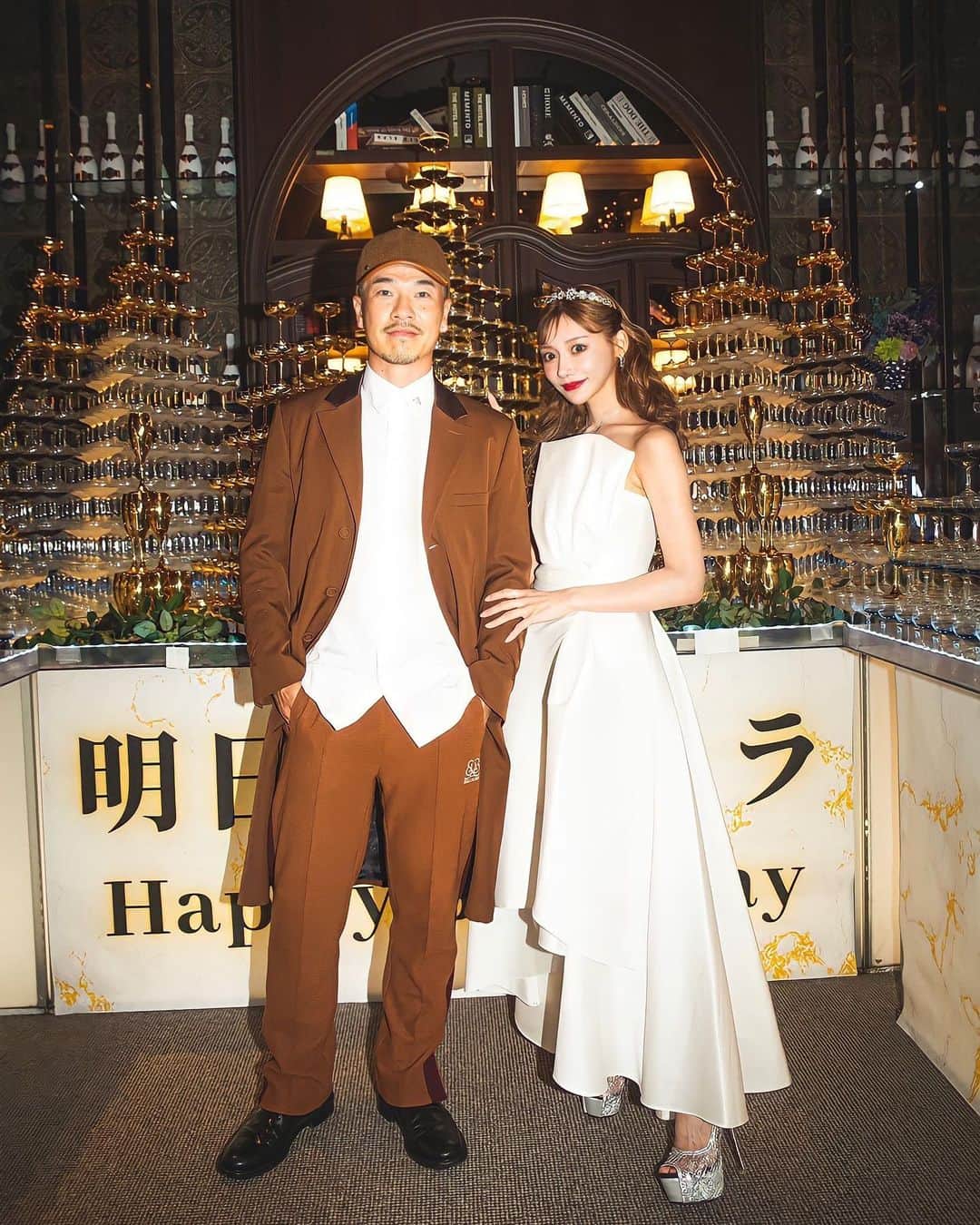 明日花キララのインスタグラム：「2人とも素敵な王子様🤴🏻👸🏼」