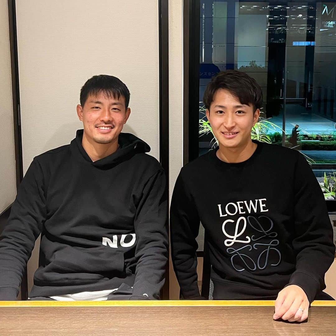 伊藤遼哉のインスタグラム：「Welcome to @centrecircle 🤝  #高丘陽平 #YoheiTakaoka」