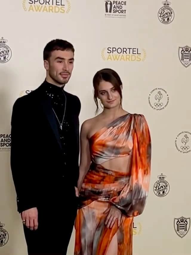 ガブリエラ・パパダキスのインスタグラム：「Merci @sportelawards pour l’accueil à Monaco🧚‍♀️ 🎥 : @ysaorathibus 🤺」