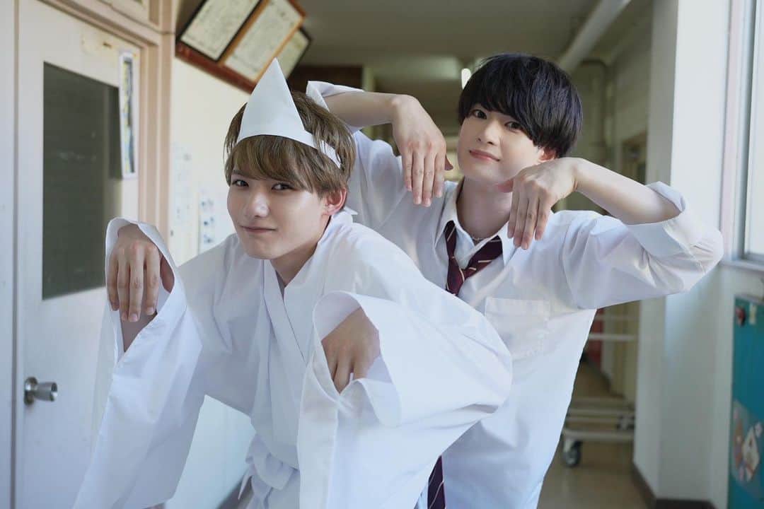 水原匡也のインスタグラム：「「僕らのいる先は」はもう見てくれましたか！！！感想たくさんコメント欄かいってってね🥳オフショットだべ📸」