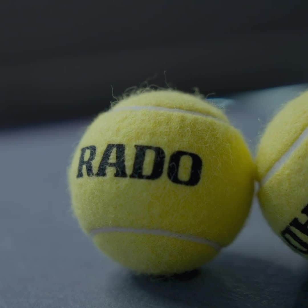 ラドーのインスタグラム：「Having sponsored tennis for more than three decades, Rado is proud to be the Official Timekeeper of the @swissindoorsbasel_official. In a sport where timing is everything, Rado keeps track of every moment, always staying at the center of the action.  #Tennis #Feelit #SwissIndoors2022」