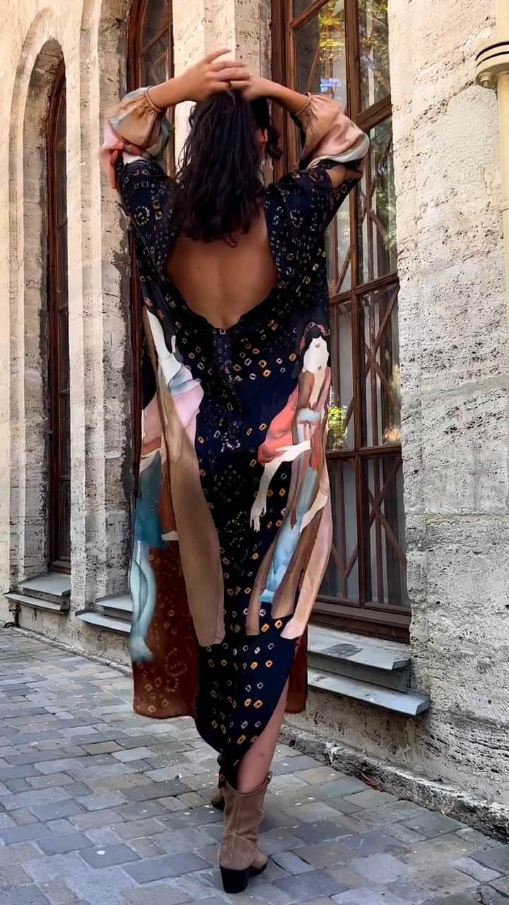 メドモアゼルのインスタグラム：「FALL WINTER 2022 COLLECTION  They reveal a back, sublimate a waist or expose the legs... Our dresses are the quintessence of the Mes Demoiselles style, all in elegance and refinement.  Mesdemoisellesparis.com #mesdemoisellesparis」