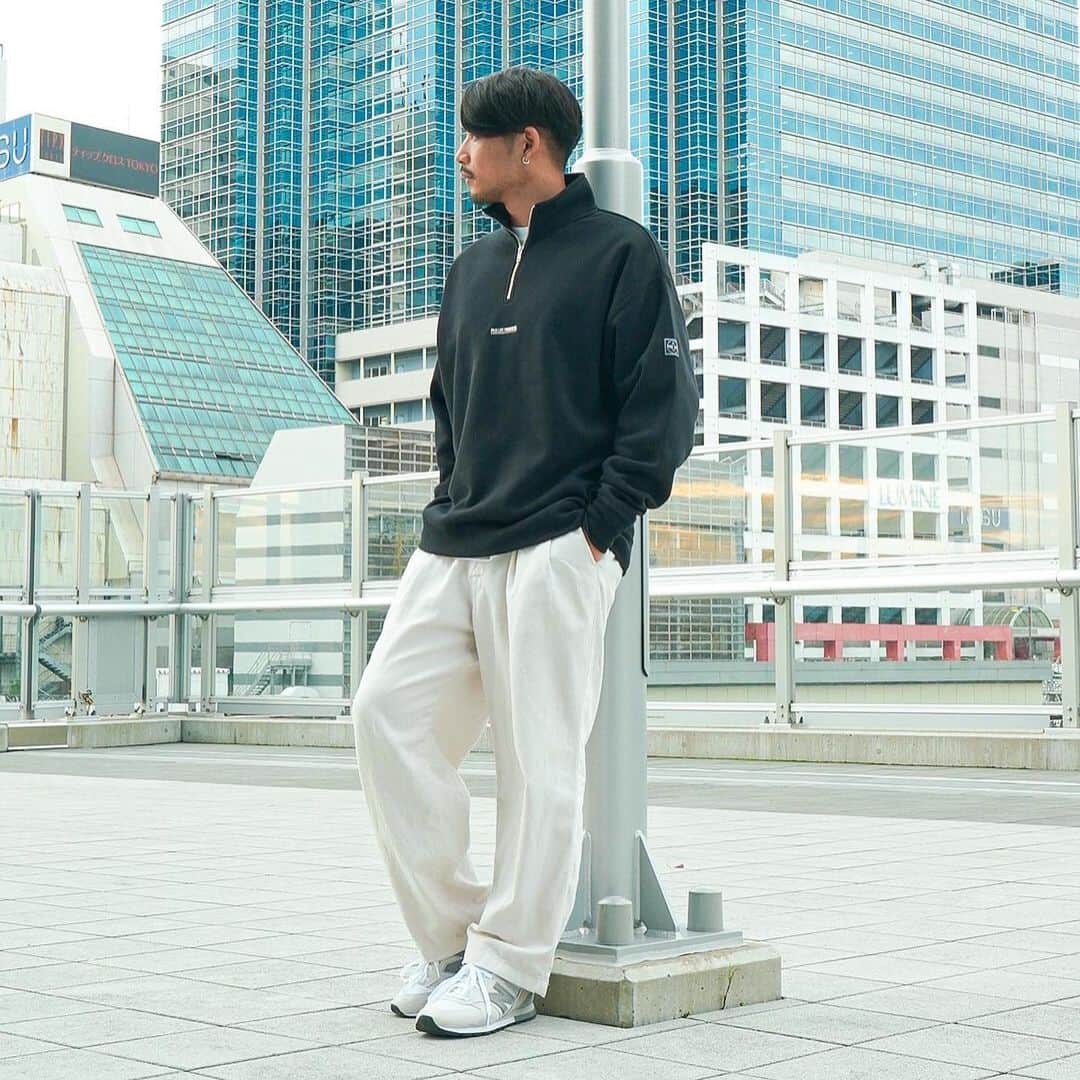 舟平のインスタグラム：「perlife ハーフジップ 販売開始しました🙏」