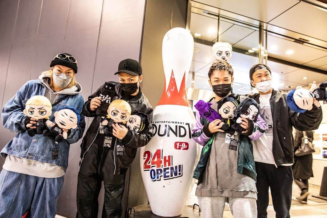 SINのインスタグラム：「3000円ぶっ込み最強リズム隊は俺のモノ！明日もかますぜ札幌！  Photo by @koheisuzukiphoto」