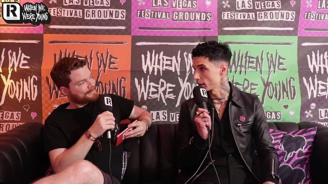 Rock Soundのインスタグラム：「Ready for more new music from Black Veil Brides?  Well, Andy Biersack has given us a very cryptic tease about what to expect...」