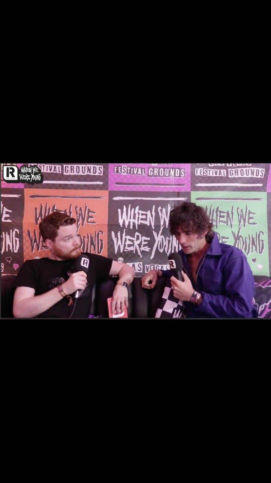 Rock Soundのインスタグラム：「The All-American Rejects' Tyson Ritter looks back on 20 years of their self-titled debut album at When We Were Young Festival  "It was learning what recording music was all about..."」
