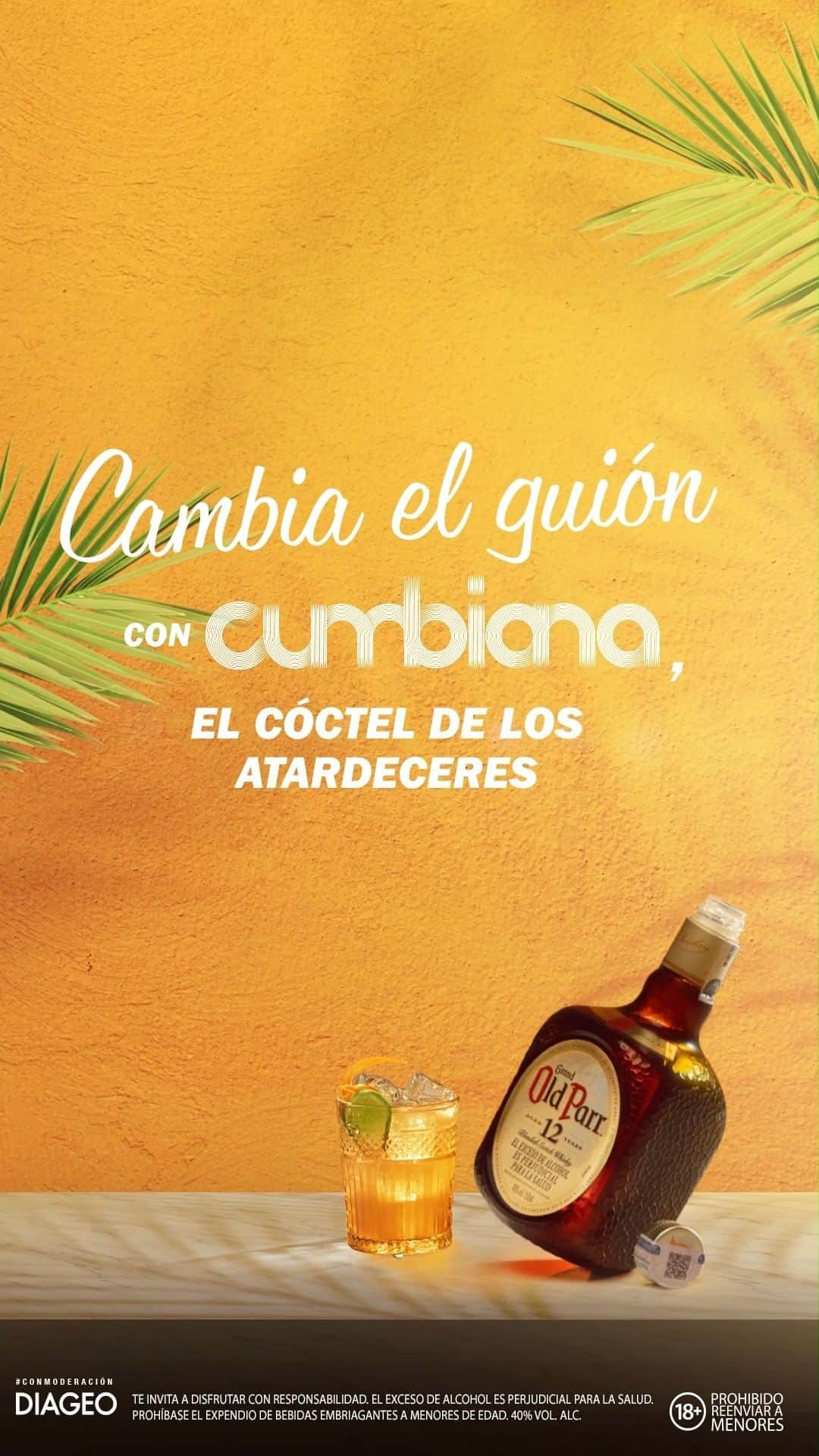 Old Parr Oficialのインスタグラム：「Esta es la receta para compartir un momento dorado con Cóctel #Cumbiana. ​  Dale ❤️ si estás listo para prepararlo. ​  ​ #OldParr」