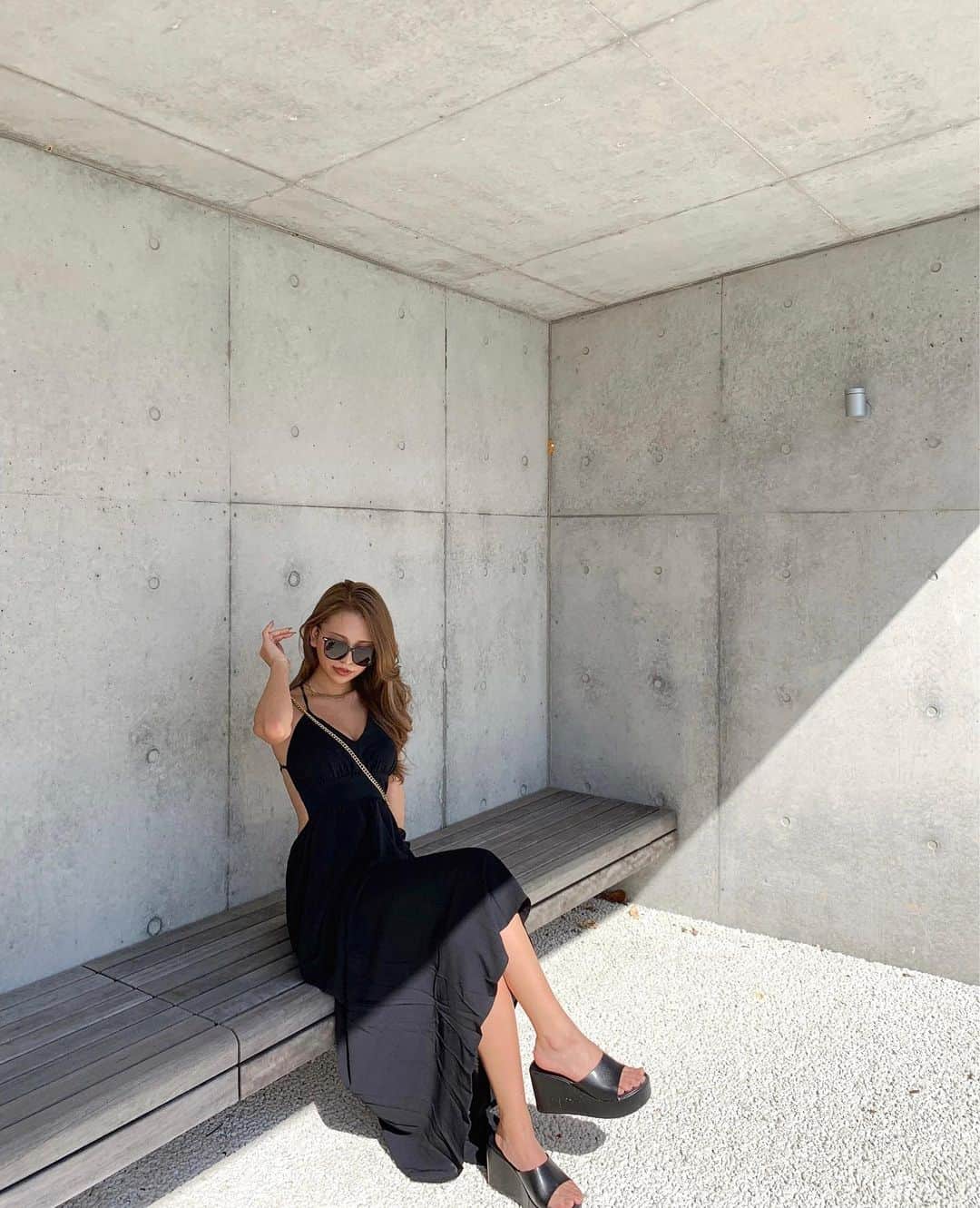 Ryonaさんのインスタグラム写真 - (RyonaInstagram)「. . okinawa memory🌴 上げてなかった写真🤎  #ootd #shein」10月29日 20時45分 - baby___xx12