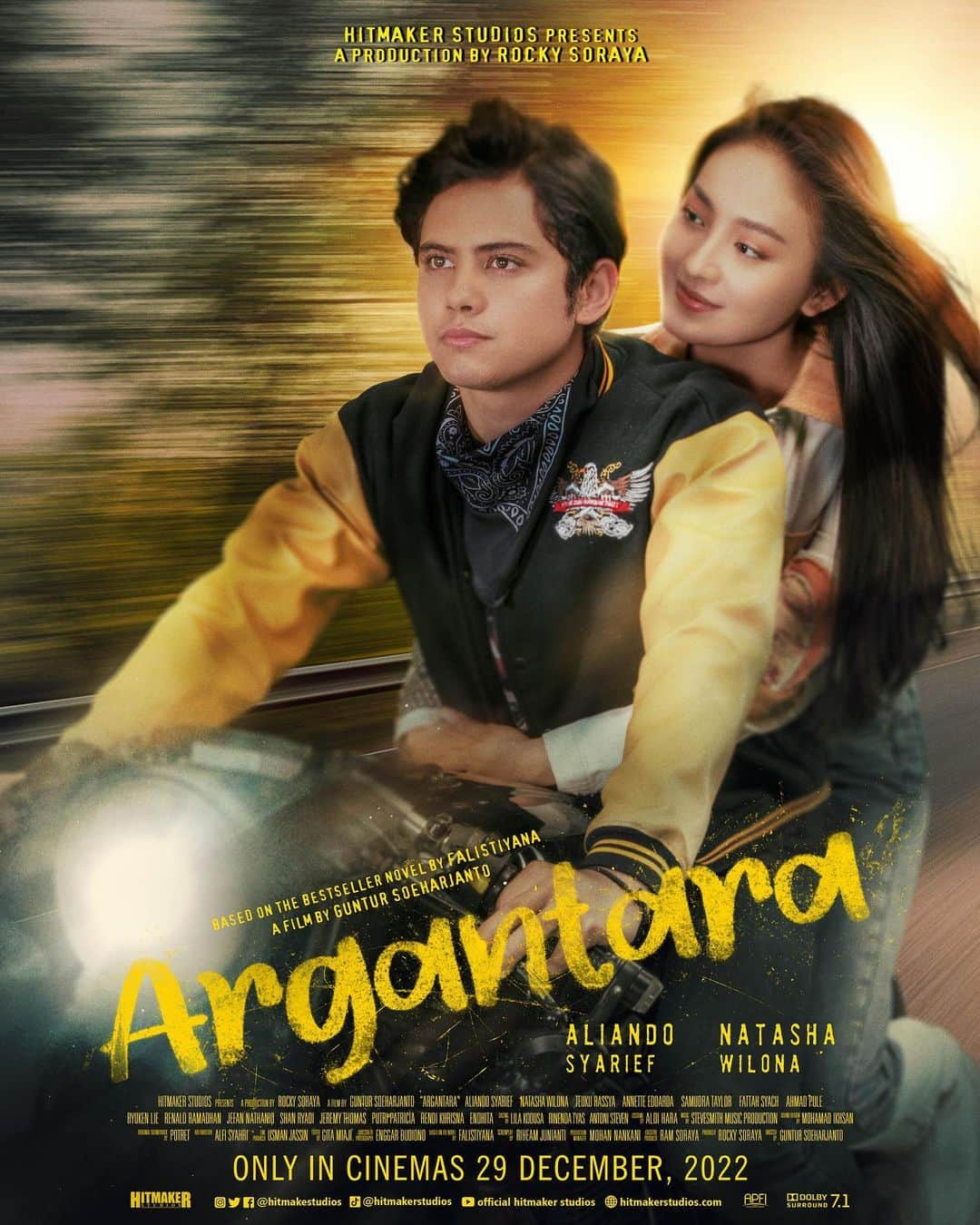 Aliando Syariefのインスタグラム：「Official poster “Argantara”」