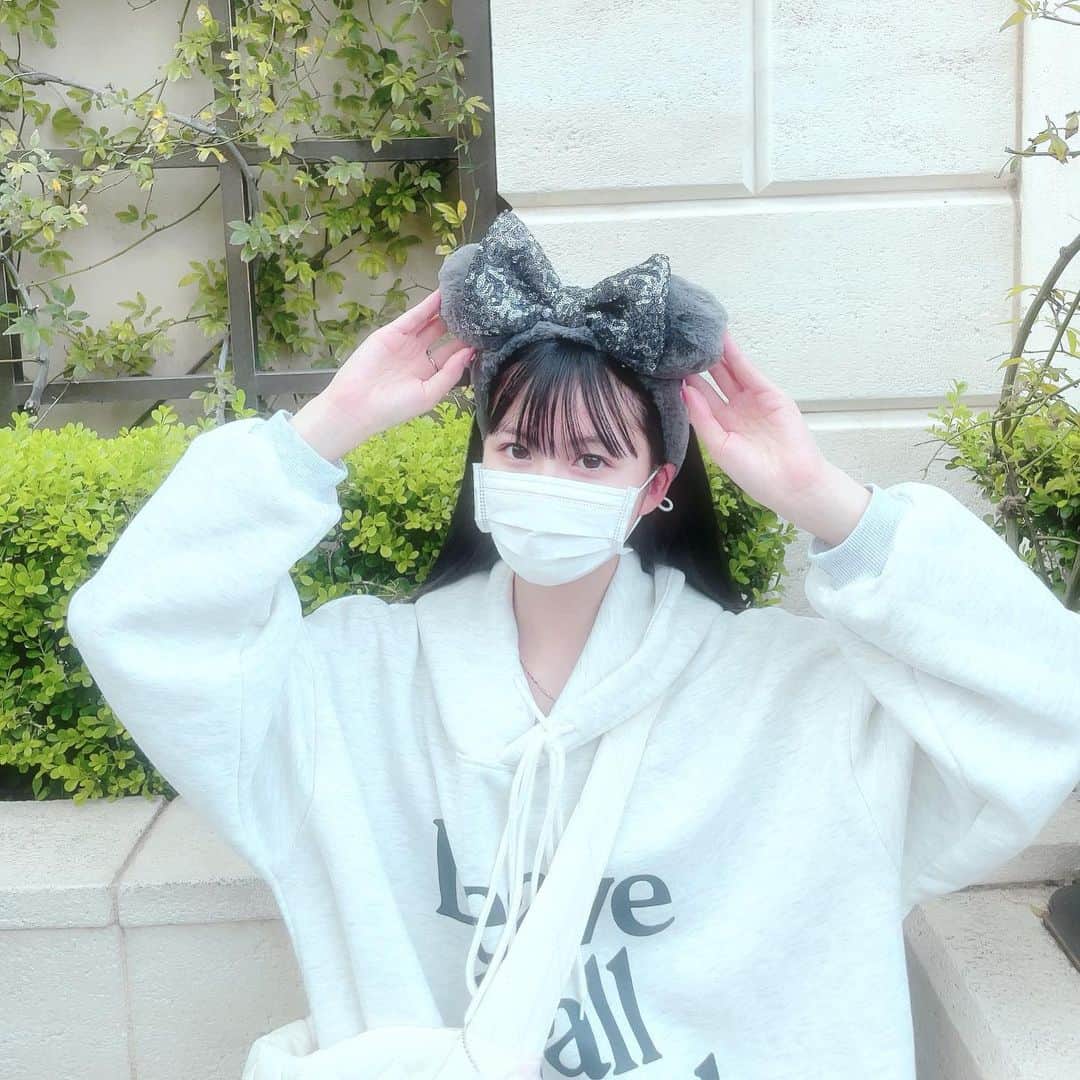 中田華月のインスタグラム：「❤︎ Disney Sea ❤︎   めっちゃ楽しかった幸せでした💞   #tokyodisneysea   #でぃずにーしー   #ディズニー」