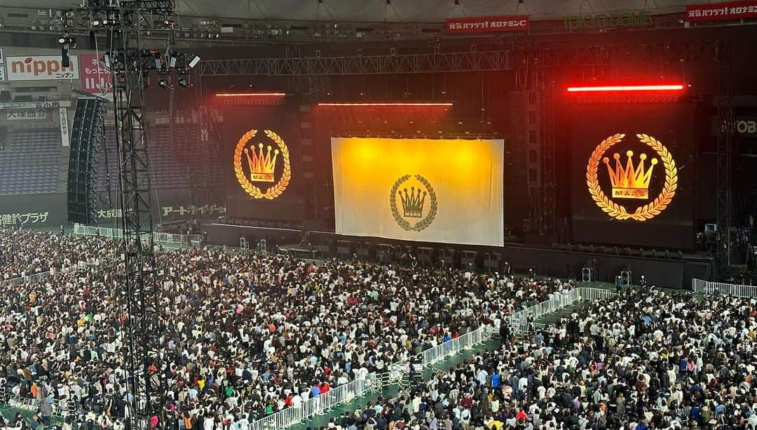 KYOHEYさんのインスタグラム写真 - (KYOHEYInstagram)「Bruno Mars JAPAN TOUR 2022行ってきました☺︎︎ アレンジもフェイクも、次元違いの圧倒的クオリティでかっこよすぎました、 あっという間の夢の時間、ありがとうございました！☺︎︎   #ブルーノマーズ  #BrunoMars  #Japantour2022  #東京ドーム  #5domessoldout」10月30日 14時49分 - kyohey5