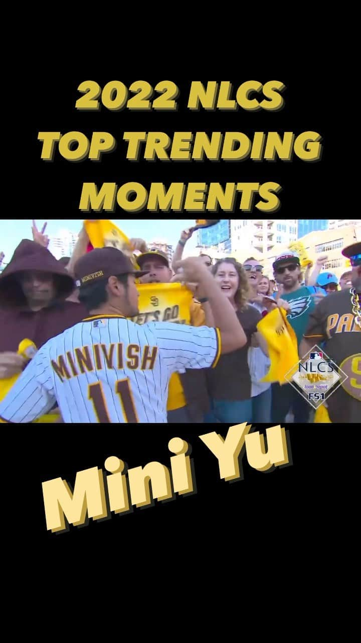 アキテリヤキのインスタグラム：「NLCS Top Trending Moments! MLB 2022!」