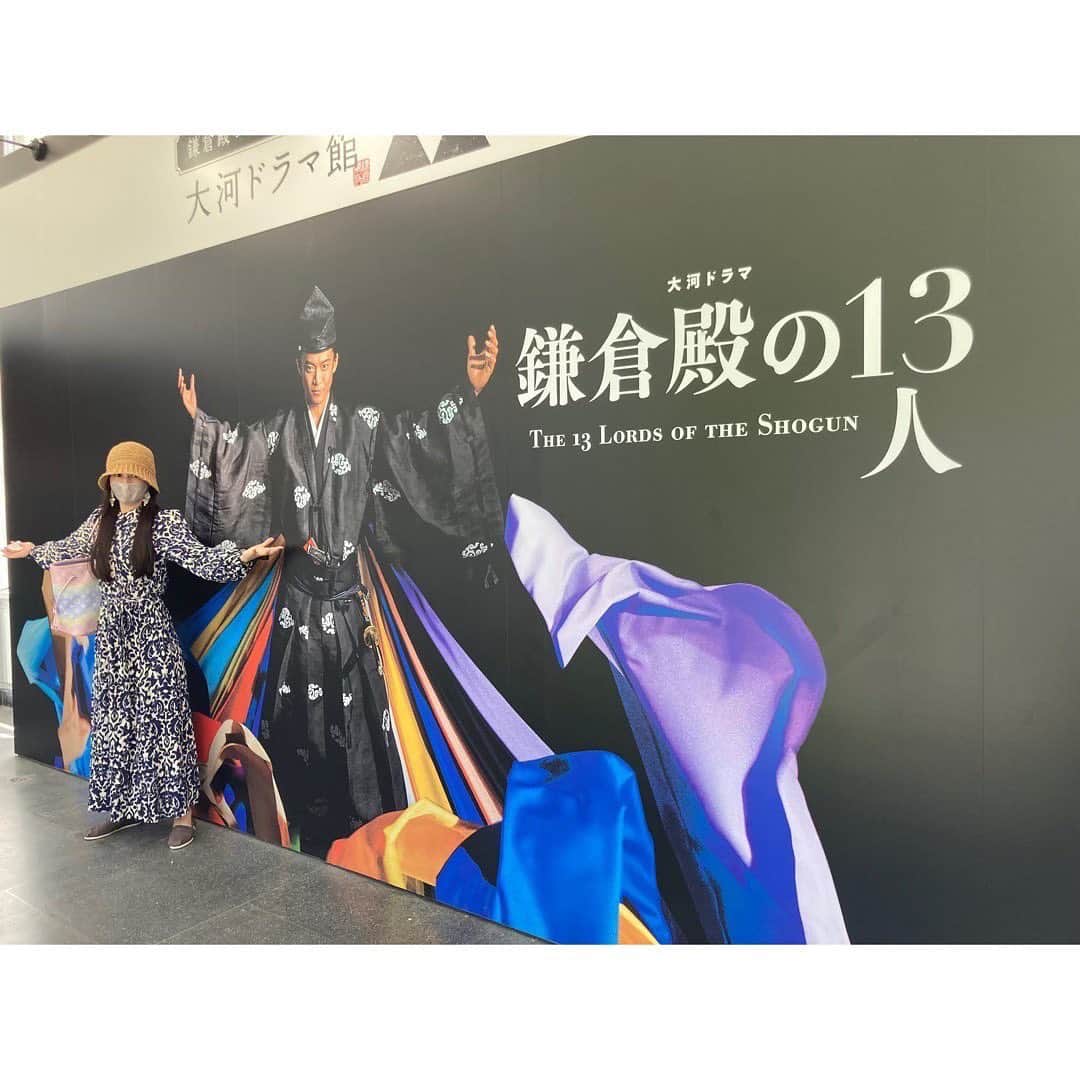 山本千尋のインスタグラム：「お知らせです🤲  大河ドラマ「鎌倉殿の13人」トークライブin神戸  【日時】 2022年12月10日（土） 開場：午後6時00分 開演：午後6時30分 終演：よる7時30分（予定）  【会場】 神戸市立東灘区文化センター・大ホール（神戸市東灘区住吉東町5－1－16）  【主催】 ＮＨＫ大阪放送局 ＮＨＫ神戸放送局  地元神戸で大河のお話をさせて頂けるだなんて、この上ない幸せです。ストーリーズにリンク共有させて頂きます。 是非是非会いに来て下さい🗡💓  #写真はこの夏 #大河ドラマ館にて #主と記念写真 #そして今夜20時からは #鎌倉殿の13人  #観てね」