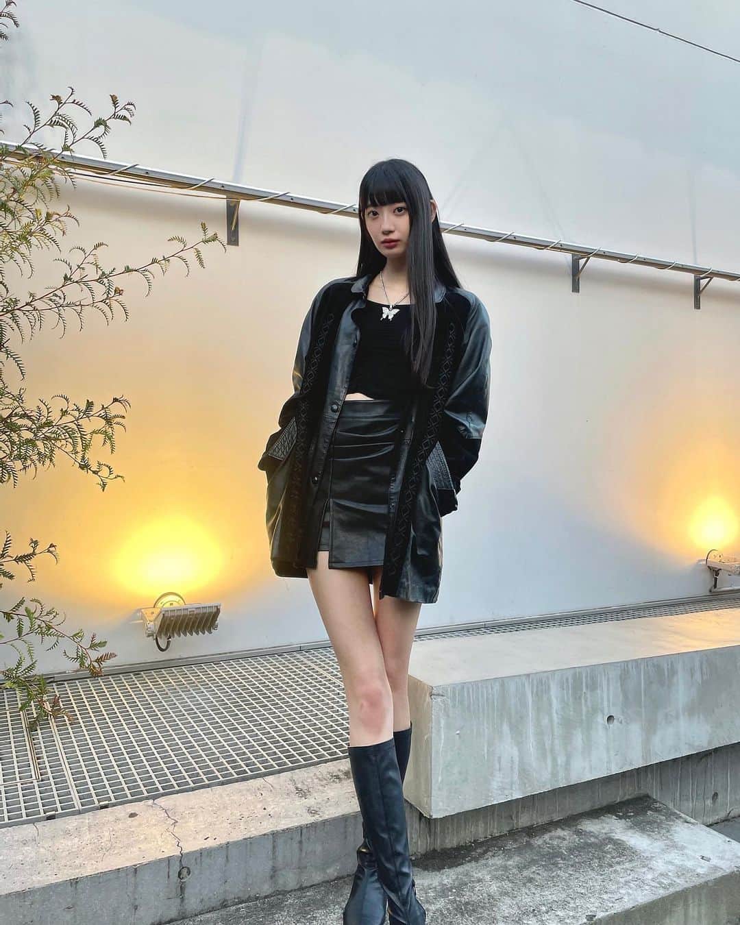 のインスタグラム：「. @newsed_japan ポップアップで一目惚れしたお洋服🖤 かわいすぎる！！！！」
