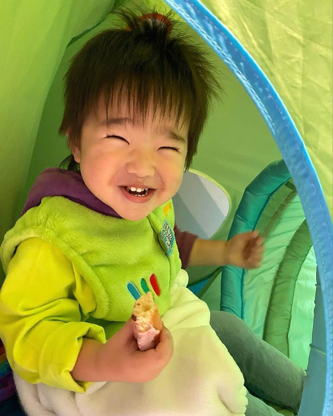 角田麻央さんのインスタグラム写真 - (角田麻央Instagram)「HAPPY HALLOWEEN🦁💟 たくさんの笑顔が見れて母さんは幸せだよ🚀💚💕🔥 #HALLOWEEN #disney #ハロウィン2022 #愛息子 #👩‍👦」10月30日 22時42分 - maotsunoda888