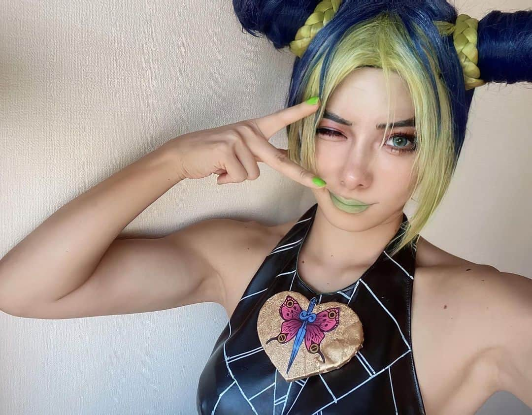 とももとももさんのインスタグラム写真 - (とももとももInstagram)「Happy Halloween🎃  #halloween #ハロウィン #徐倫 #jolyne」10月31日 9時13分 - coco_max0610