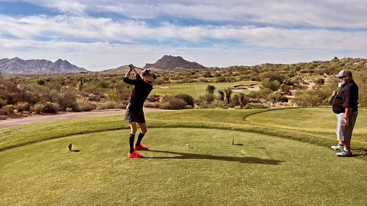 アンナ・ローソンのインスタグラム：「Wild Wild West Invitational does not disappoint ! #ifykyk @jgabsaz @reneelparsons @cindyleighhalford @espncaddie @briandaleypga #pxgtroops #pxgapparel」