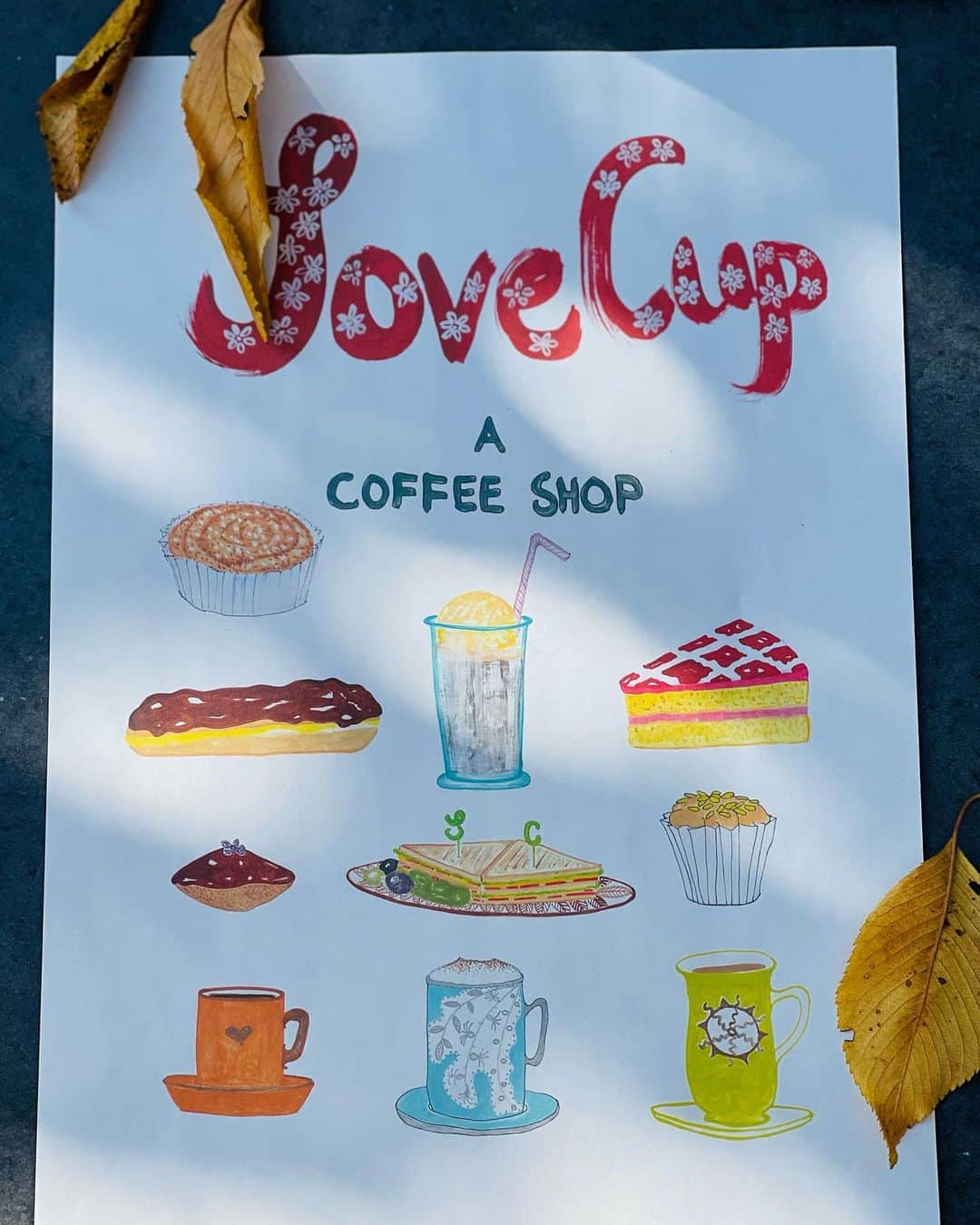 のインスタグラム：「☕️小さい頃からパン屋さん🥐とかカフェが好きでした🥧私にとって今だに特別な場所です🍭Since childhood I've always liked bakeries &cafes🥨Even now it's one of my favorite places to go☕️  Graphics: @aohpa   🕊Peace & Kindness, may all your dreams come true🕊  #ayukihouse_illustration #illustration #イラスト #coffeeshop #cafe #コーヒーショップ #カフェ」