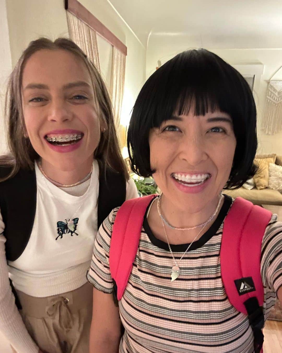 ジェシカ・ストループのインスタグラム：「Decided to go for sexy costumes this year.   Thanks @jenniferbkaiser for always being the Ma to my Na.」