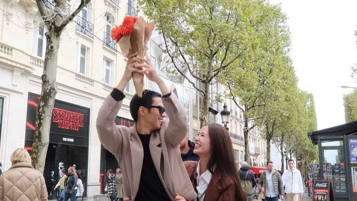 PIMTHAのインスタグラム：「Paris vlog ep2 bloopers 🫢🇫🇷」