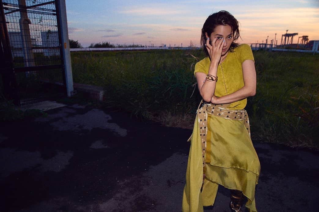 中村アンのインスタグラム：「@diesel  for  @numerotokyo 💥」
