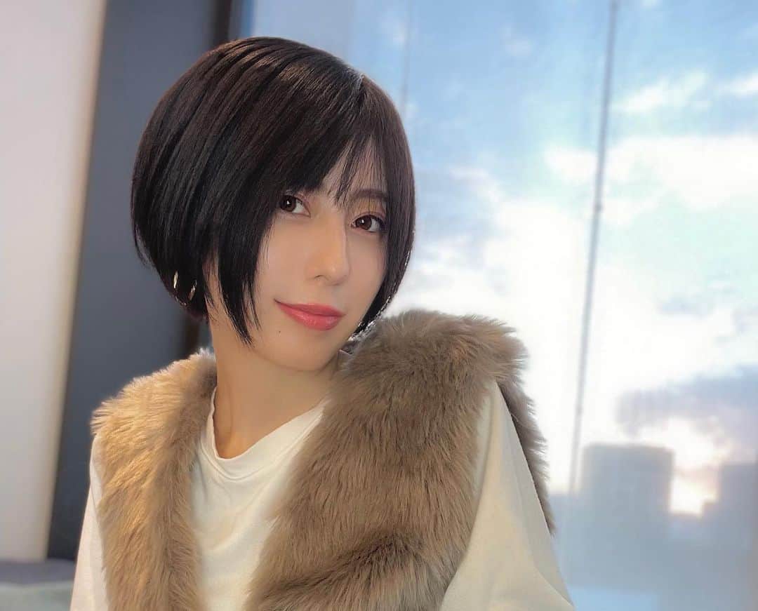 乃亜のインスタグラム：「もう11月ですね もこもこ🐏」