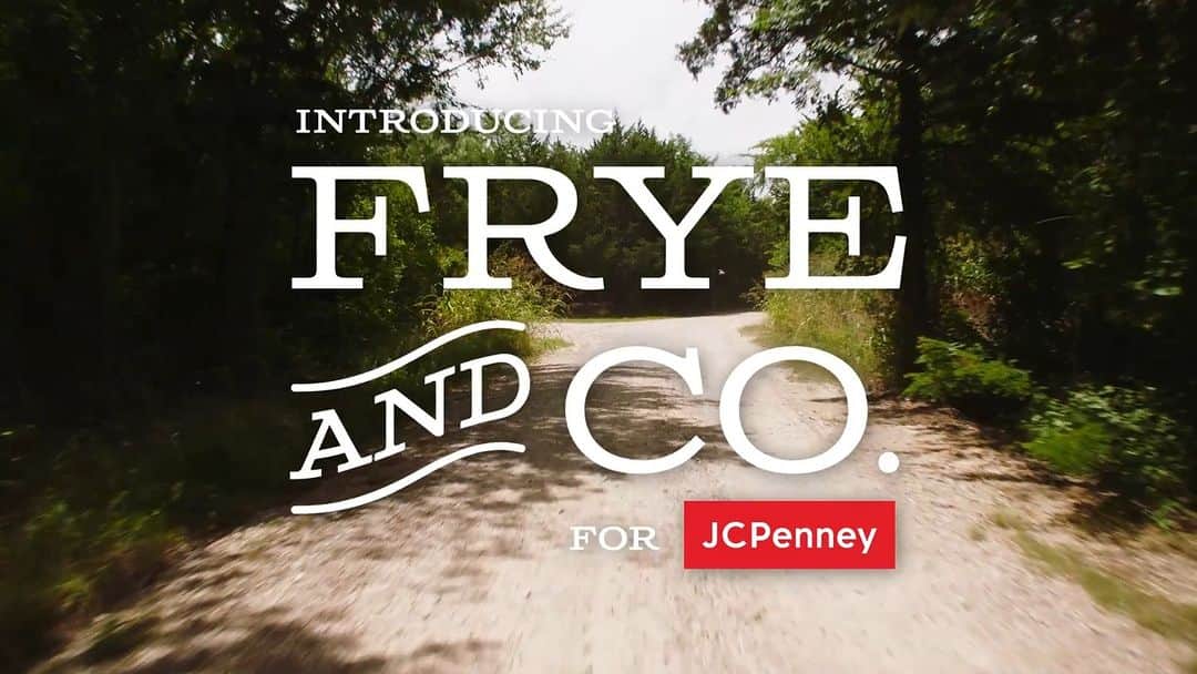 のインスタグラム：「Introducing Frye and Co. for @jcpenney. Available now! 🧡」