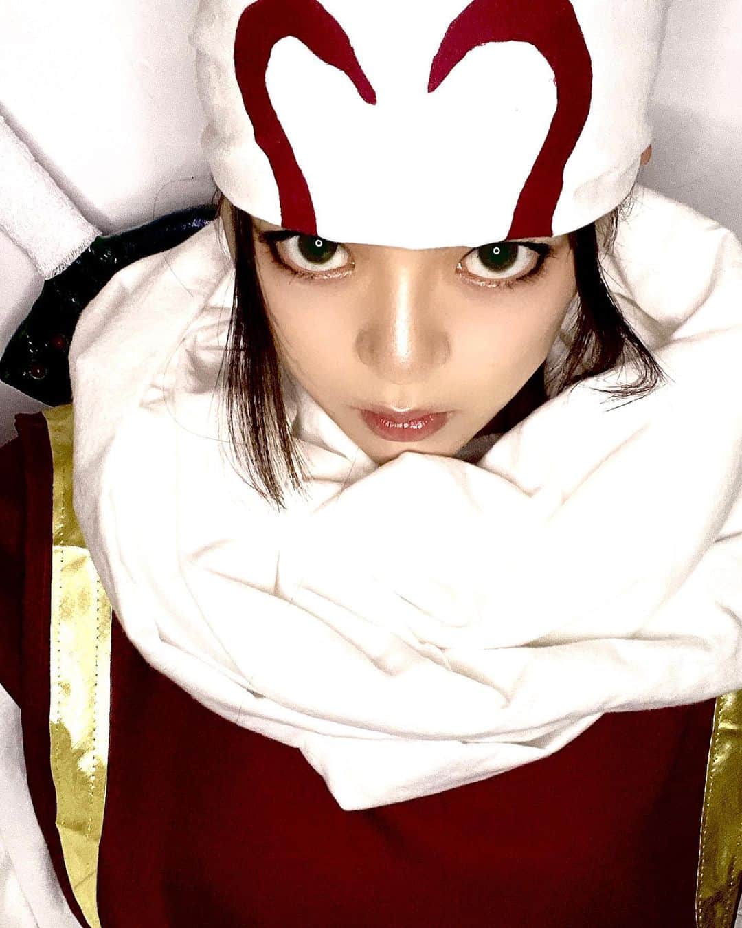 木下友里のインスタグラム：「2022.10.31 ハロウィン  キングダム『羌瘣』  ー嫌いなことはしゃべること　以上ー」
