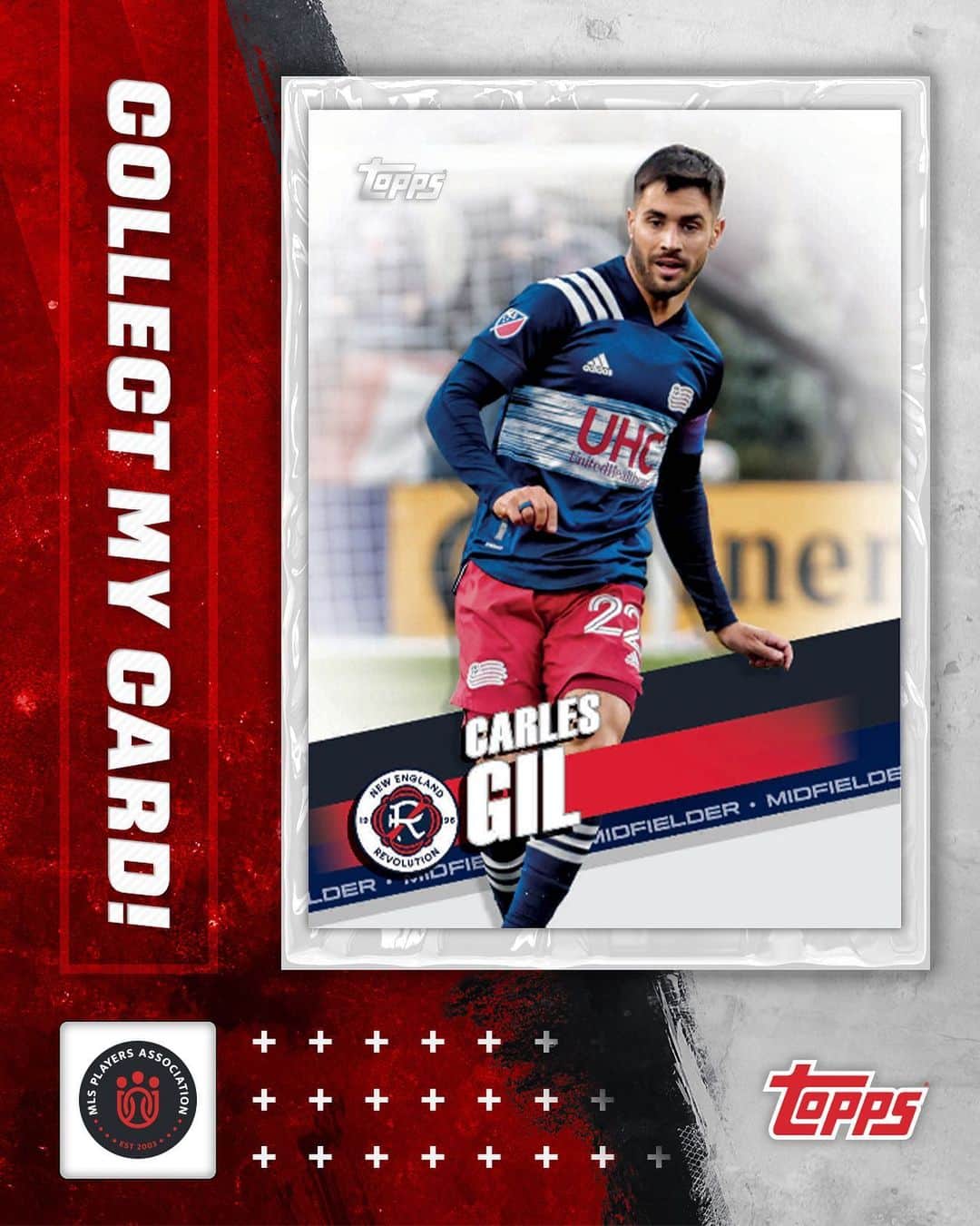 カルレス・ヒルのインスタグラム：「Coming to a @topps Chrome MLS pack near you! #Topps#MLSchrome」