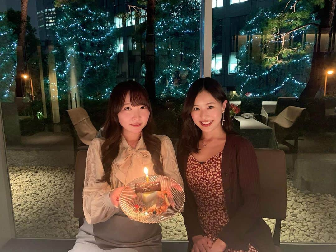 肥田佳菜子のインスタグラム：「ゆきちゃんのお誕生日🎂❤️ #birthday #birthdaydinner #ザキャピトルホテル東急 #キャピトルホテル東急 #thecapitolhoteltokyu #capitolhotel  #星ヶ岡 #ホテルステイ」