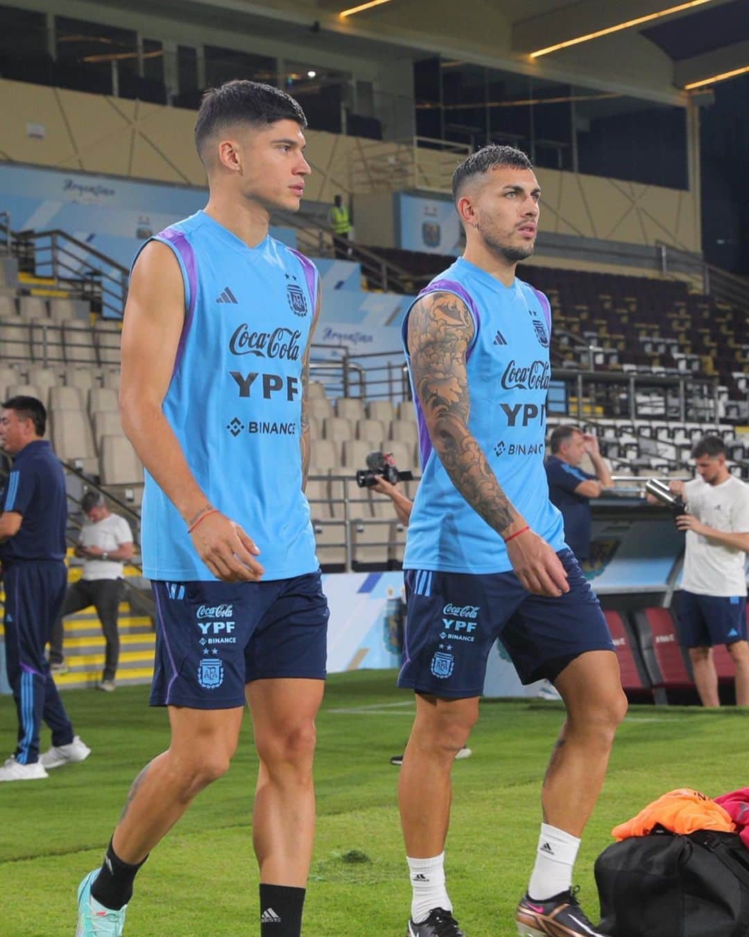 ホアキン・コレアのインスタグラム：「Vamosss!!💙🇦🇷  @afaseleccion」
