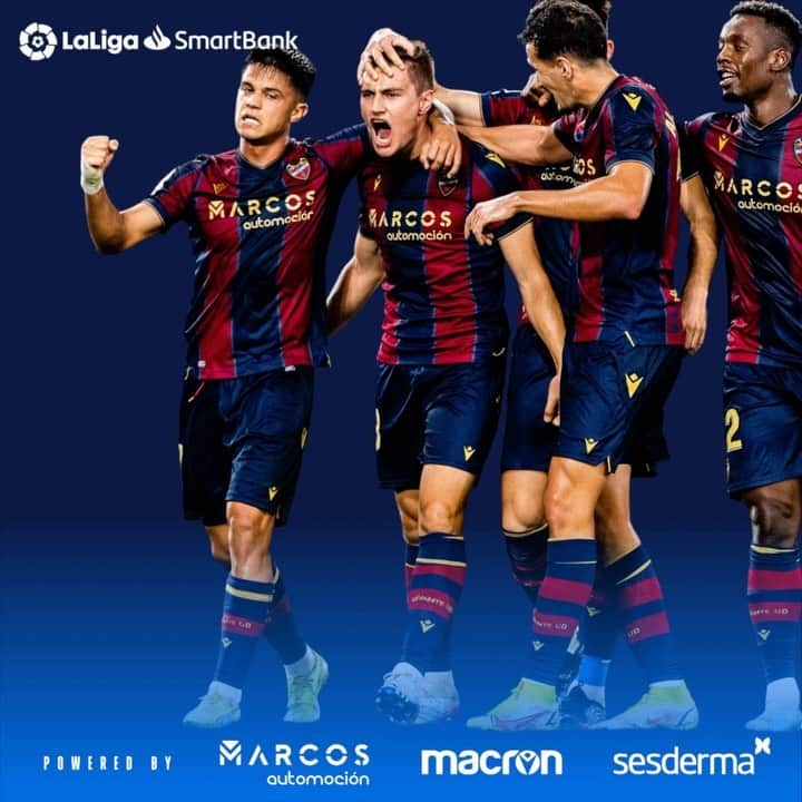 レバンテUDのインスタグラム：「𝑺𝑶𝑼𝑵𝑫 🔛🔊  Buenossssssssssss días 👋🏻  @jorge_defrutoss 1️⃣8️⃣⚽️」