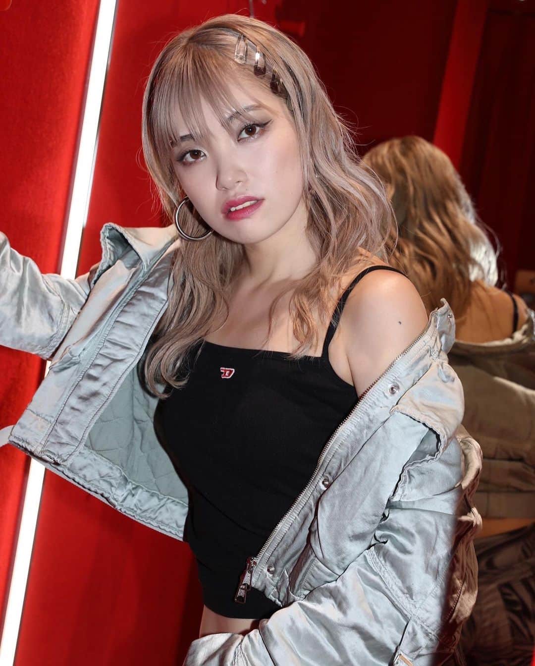 Lil’Fang のインスタグラム：「🦋🦋🦋 #DieselFW22  #DieselGinza」