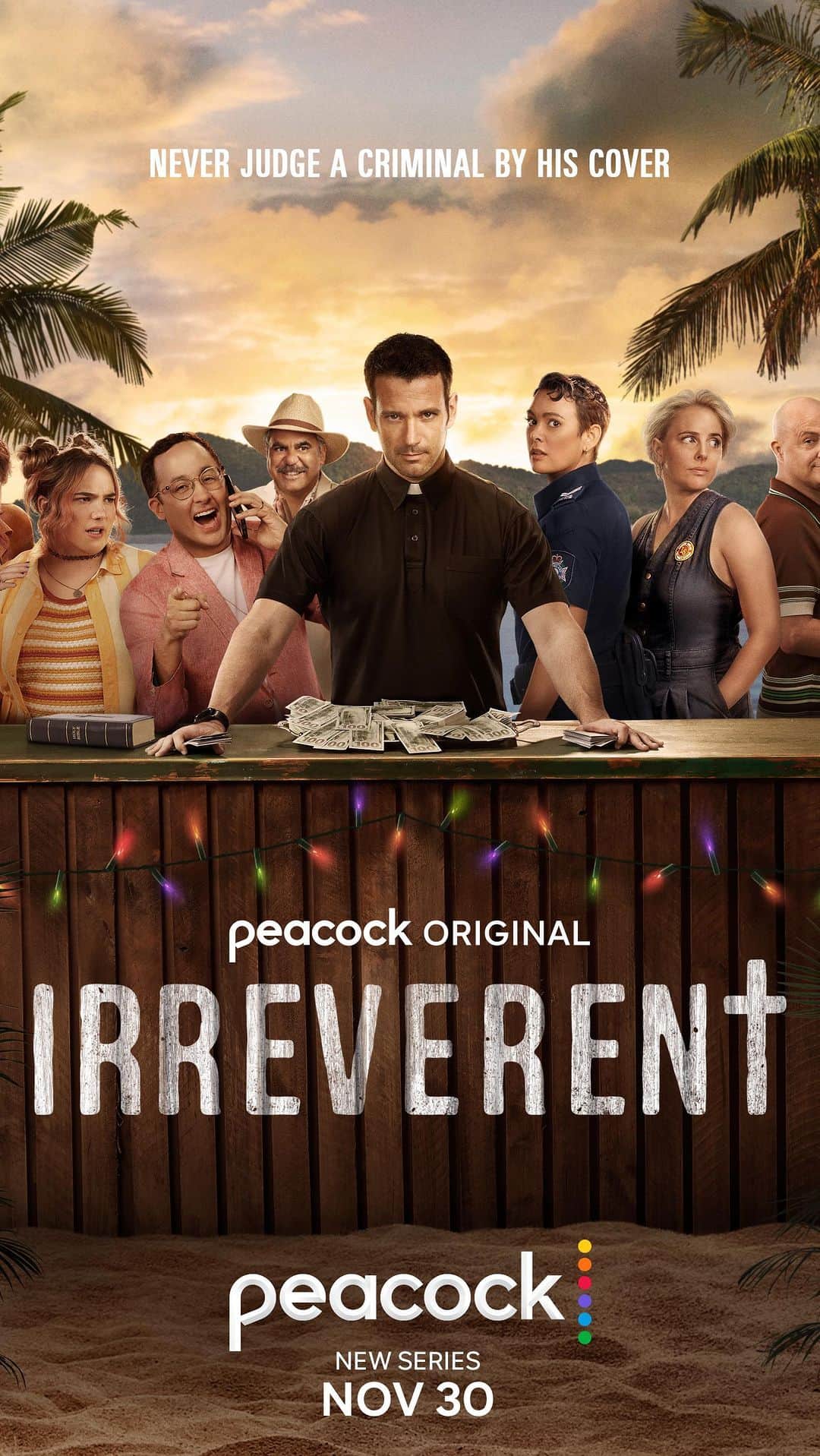コリン・ドネルのインスタグラム：「Here it is! Your first look at #Irreverent on @peacocktv. Cannot wait for you all to see the whole thing on November 30th!」
