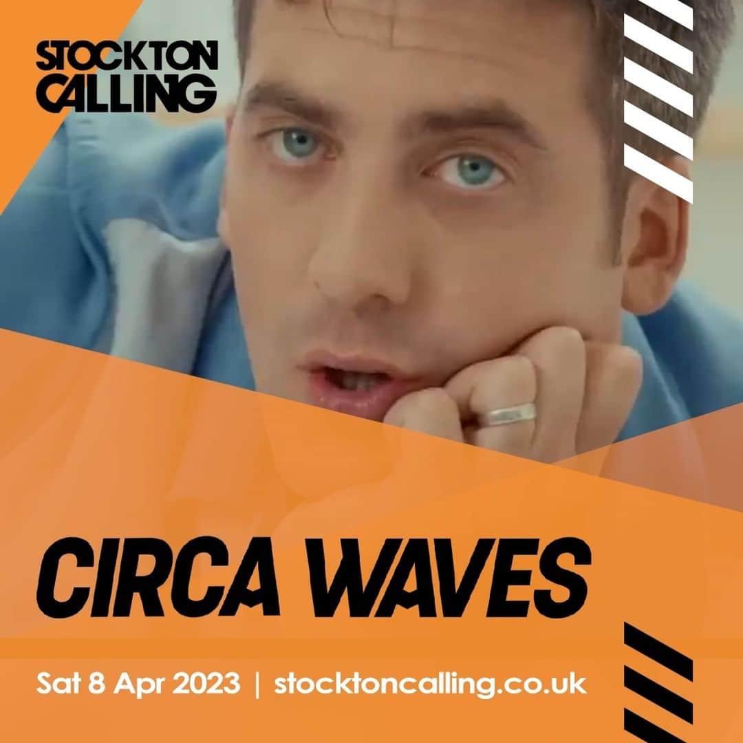 サーカ・ウェーヴスのインスタグラム：「Here’s a big one…headlining STOCKTON CALLING, It’s been a long time Stockton (5 years to be exact) but we are back」