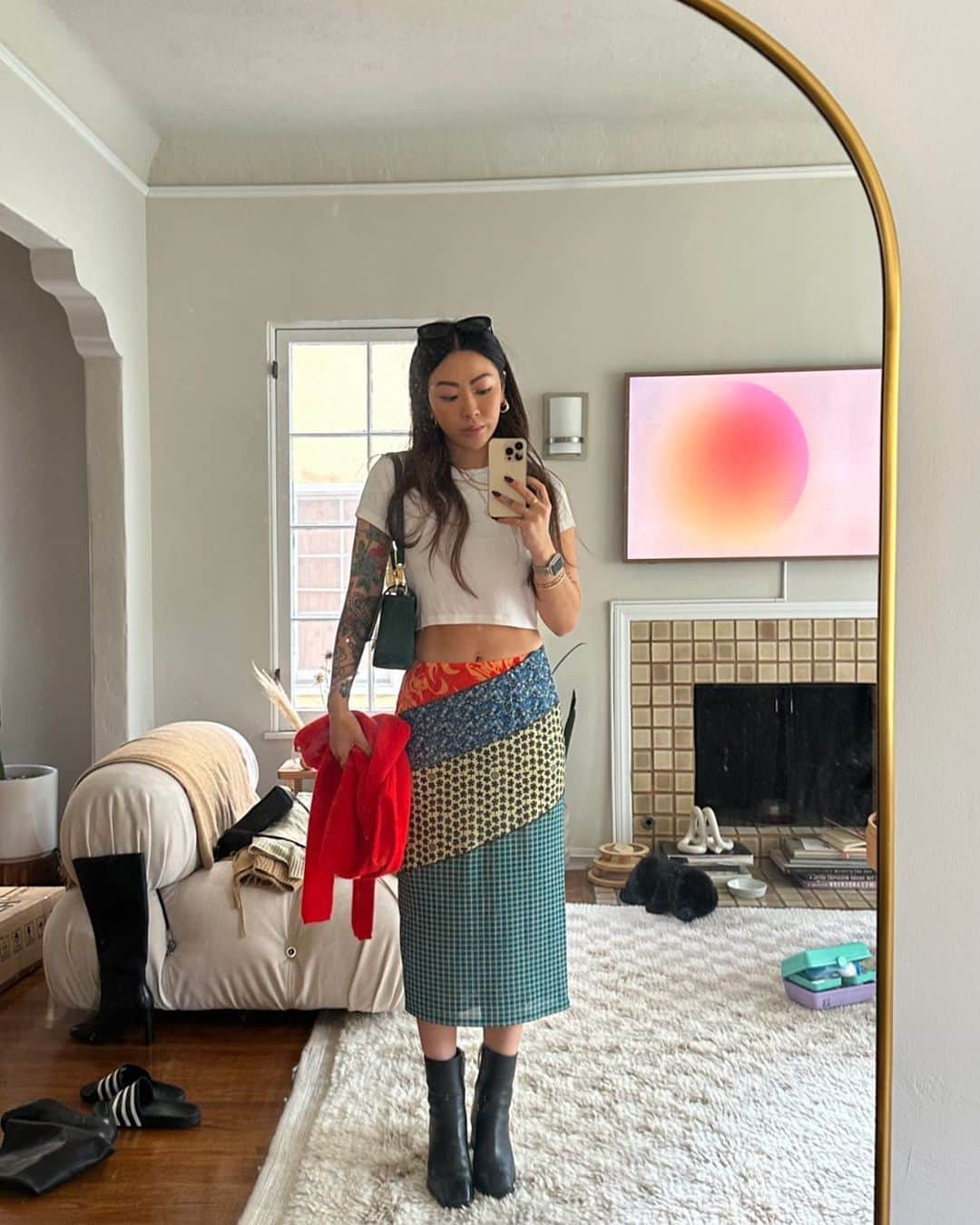 クレア・マーシャルのインスタグラム：「🫠☺️」