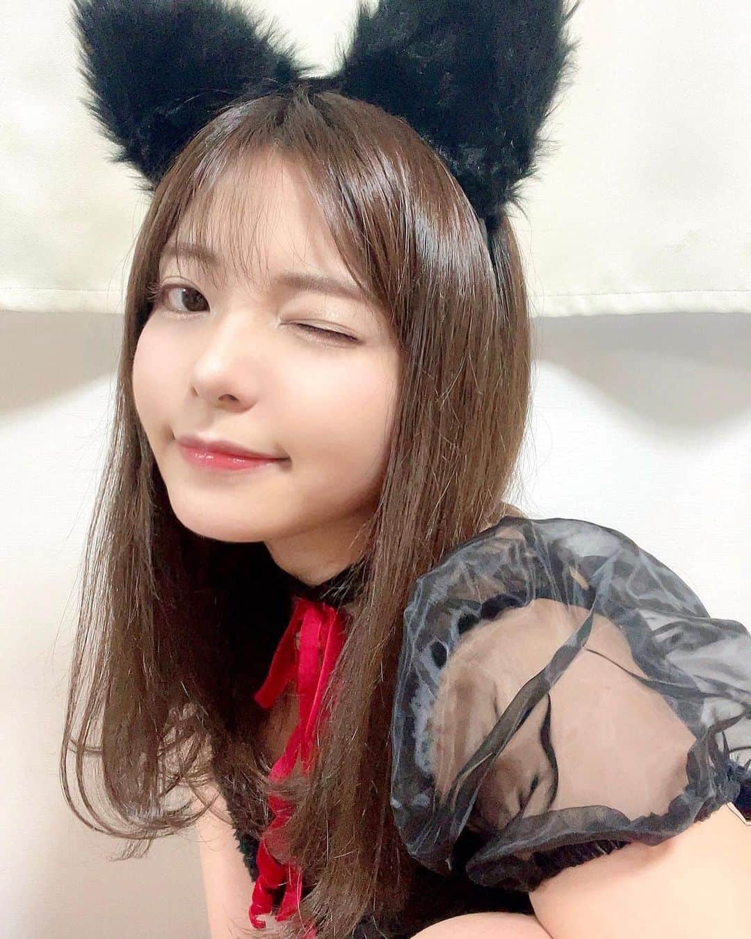 西谷麻糸呂のインスタグラム：「おはようございます🙌  今日は文化の日🐈‍⬛  お休みの方は楽しんで お仕事の方は頑張ろうね〜！！  . . . #コスプレ #ネコミミ #cosplay #japan #japanese #costume」