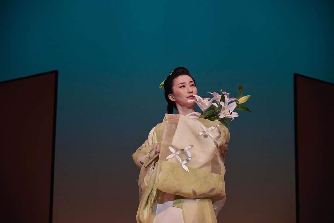 花柳凜のインスタグラム：「京丹後公演より #細川ガラシャ  撮影　腰塚光晃  #文化の日」