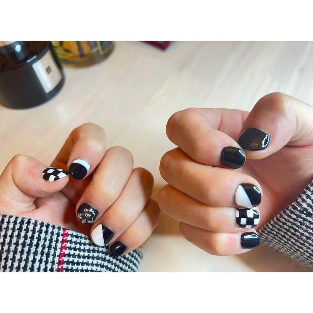のインスタグラム：「ネイルしてもらったー💅  サロン↓ @jolly_nail_tokyo」