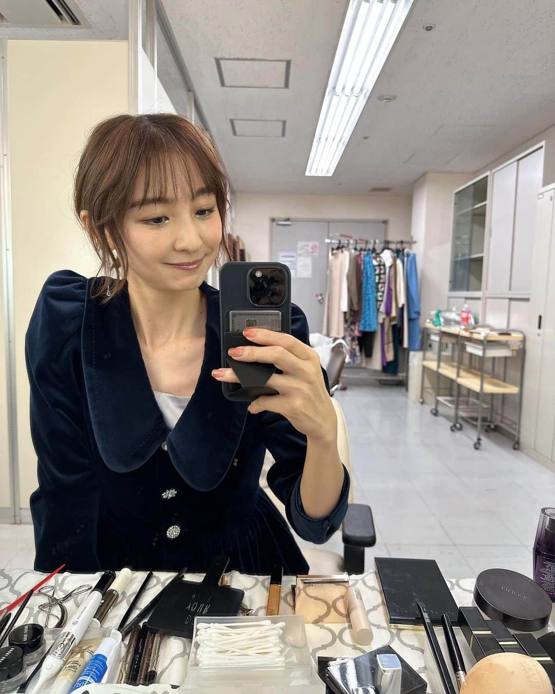 篠田麻里子さんのインスタグラム写真 - (篠田麻里子Instagram)「一日収録でした📺 衣装  @manoushjapan  @manoush_officiel   accessory @ete_official   秋使用でゴールドのグロス💋774 @chanelofficial  #収録#秋コーデ」11月4日 19時36分 - shinodamariko3