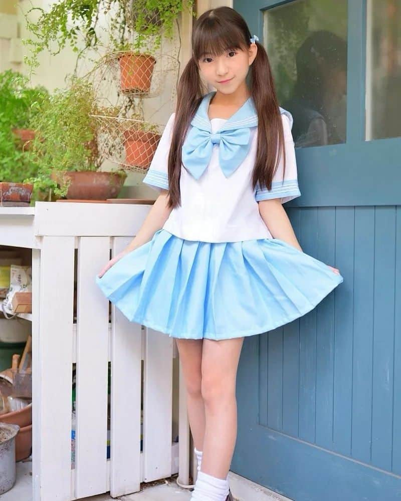 中井結々さんのインスタグラム写真 - (中井結々Instagram)「💙セーラー服💙  似合ってるかな❔💙  #夢アドシトロン🍋 #夢アドシトロン  #夢アドシトロン🍋末っ子 #最年少 #夢みるアドレセンス姉妹ユニット  #YUMEADO #yumeadocitron #夢アド #シトロンの花咲くところ #撮影 #フォトコンテスト #フォト #写真 #お写真ありがとうございます #感謝 #キューガルアイドル部 #キューガル  #Cuugal #cuugalアイドル部 #アイドル #小学5年生 #10歳 #中井ゆゆ #ゆゆたん」11月4日 21時49分 - yuyu_ymcitron