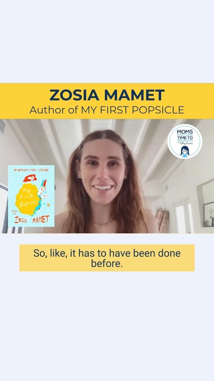 ゾージア・マメットのインスタグラム：「🎙 New Podcast Episode with @zosiamamet, editor of MY FIRST POPSICLE: AN ANTHOLOGY OF FOOD AND FEELINGS! 🎧 Listen (wherever you get your podcasts) now! More on Zosia and the episode below!​​​​​​​​​​​​​​​​​​​​​​​​​​​​​​​​​​​​​​​​​​​​​​​​​​​​​​​​​​​​​​​​​​​​​​​​​​​​​​​​​​​​​​​​​​​​​​​​​​​​​​​​​​​​​​​​​​​​​​​​​​​​​​​​​​​​​​​​ ​​​​​​​​​​​​​​​​​​​​​​​​​​​​​​​​​​​​​​​​​​​​​​​​​​​​​​​​​​​​​​​​​​​​​​​​​​​​​​​​​​​​​​​​​​​​​​​​​​​​​​​​​​​​​​​​​​​​​​​​​​​​​​​​​​​​​​​​​​​​​​​​​​​​​​​​​​​​​​​​​​​​​​​​​​​​​​​​ ✨Zibby speaks to actor Zosia Mamet (star of Emmy and Golden Globe Award-winning HBO series Girls, and Emmy-nominated HBO Max series The Flight Attendant) about My First Popsicle: An Anthology of Food and Feelings, a beautiful collection of essays about the intrinsic ties between food, emotions, and memories. The two discuss the exhausting but rewarding process of compiling an anthology; Zibby’s favorite essay (which involves a break-up and meatballs!); Zosia’s experience with her eating disorder; and the intimacy and beauty of reading a book and visualizing the story in a way that no one else understands.  #zosiamamet #myfirstpopsicle #hbo #anthology #food #feelings #essays」