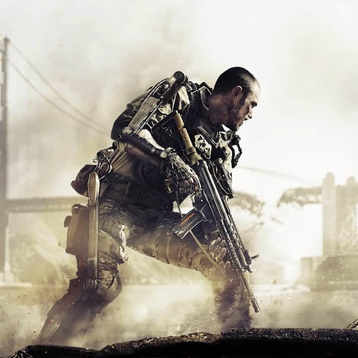 スレッジハンマー・ゲームズのインスタグラム：「Press F to Pay Respects to Call of Duty: #AdvancedWarfare, released on this day eight years ago.」