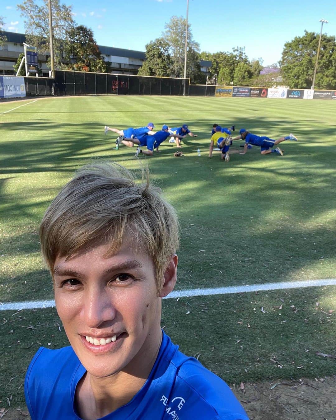 陽岱鋼のインスタグラム：「Training Program💪」