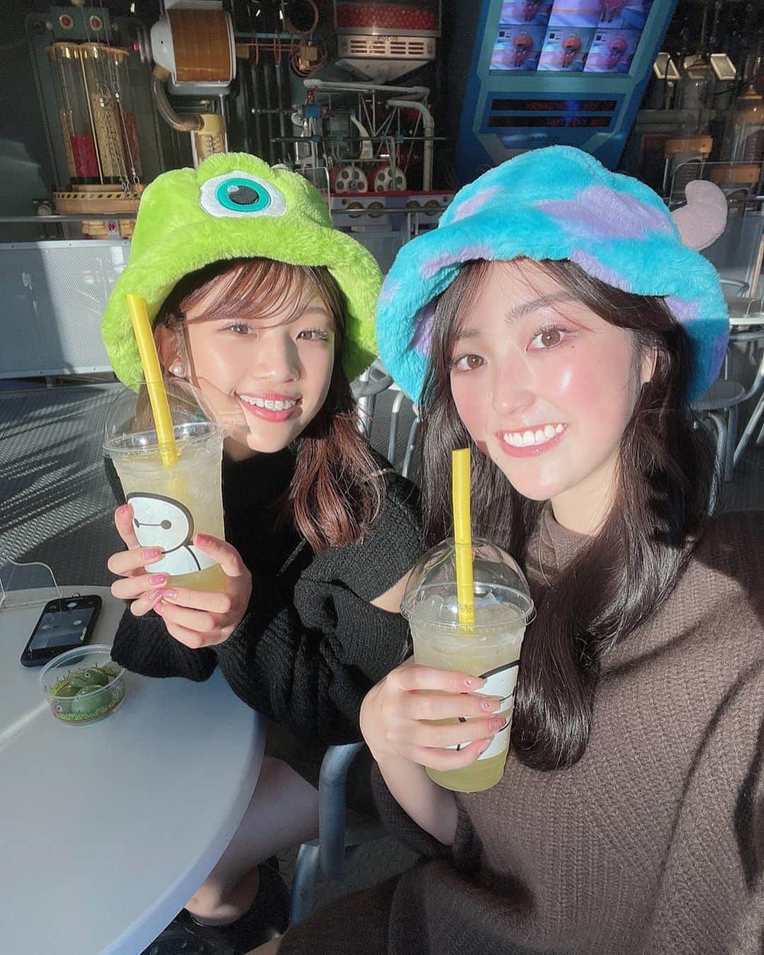 のインスタグラム：「最強のフードファイターとディズニーいってきた🐭」