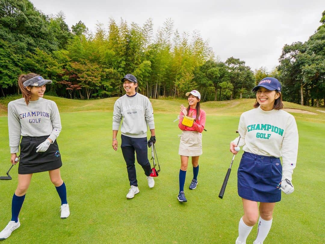 高沢奈苗さんのインスタグラム写真 - (高沢奈苗Instagram)「. ★Champion golf competition★  楽しかった🫶 みんなで @champion_japan を着てラウンド🏌️‍♀️  同じ組のゆりちゃん💓葉月ちゃんとは3人おそろコーデでした🤍  .  .  #ゴルフ女子 #ゴルフ #チャンピオンゴルフ #championgolf #golffashion #pumagolf」11月5日 9時12分 - nanaetakasawa