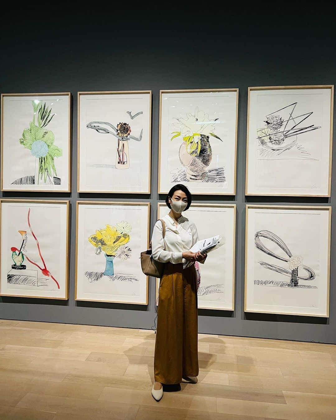 のインスタグラム：「明日のBreeze on Sunday アンディー・ウォーホル展鑑賞券 プレゼントいたします🎁 (毎週日曜日朝9時〜11時OA @fmcocolo) cocolo.jpからご応募下さい✨  まだ無名で若者だったウォーホルが世界の「洗練」に出会うべく訪れた京都での作品が特に胸踊りました🍁詳細は明日＾＾  #andywarhol #Kyoto#アンディーウォーホル #fmcocolo#bons765#八木早希」