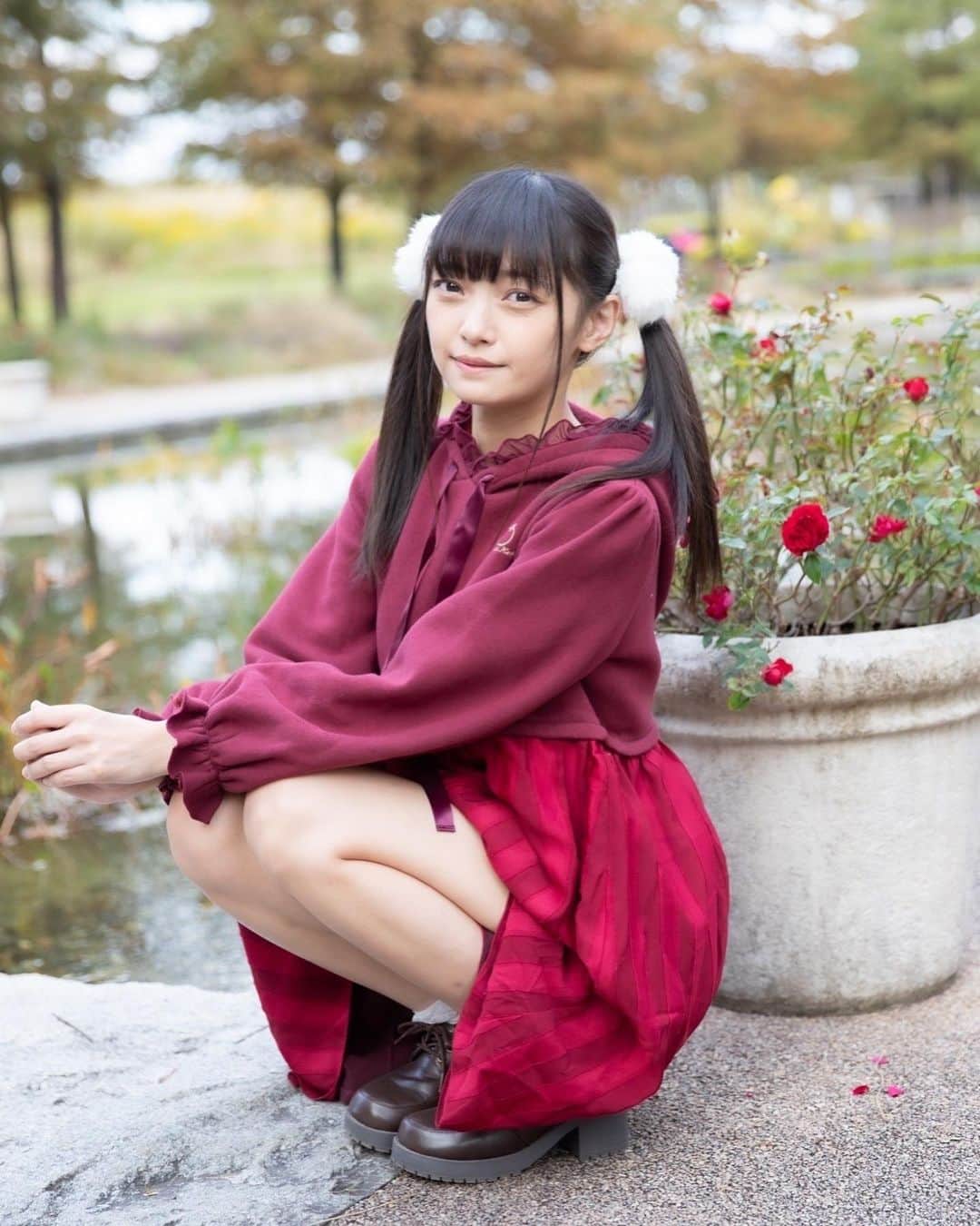 松山あおいのインスタグラム：「また寒くなった🌀」